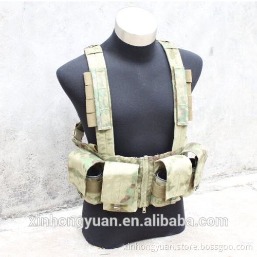 custom green camouflage military tactical chest vests